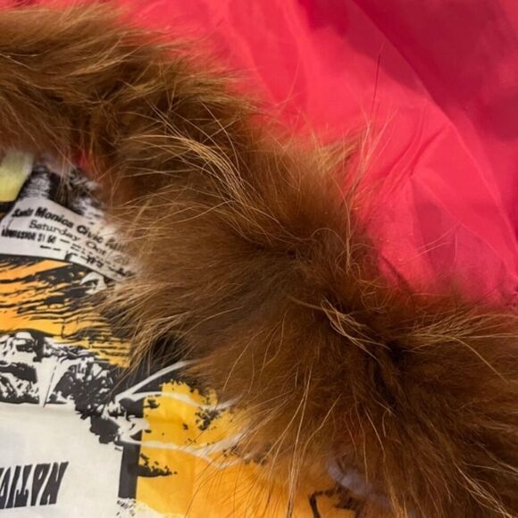 Ya Ya Ducking Brand Puffer Coat Japanese Import Bright Pink Size Small - Picture 12 of 16